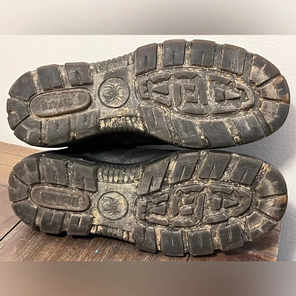 Redback Black Leather Chelsea Boots Mens US size 9.5 - Picture 9 of 12